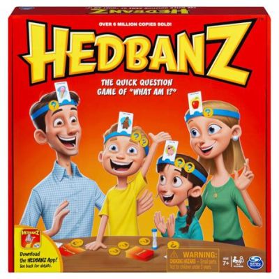 Hedbanz:  A Hilarious Guessing Game Where Heads Literally Collide!